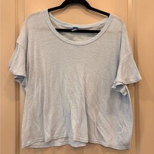Old Navy Soft Blue Short Sleeve Tee